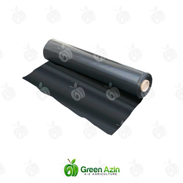 مالچ پلاستیکی تک رنگ یووی عرض 90 سانت